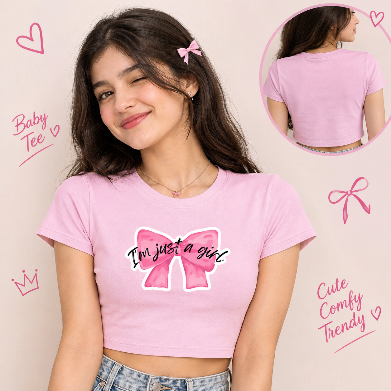 I'M JUST A GIRL | Baby Tee