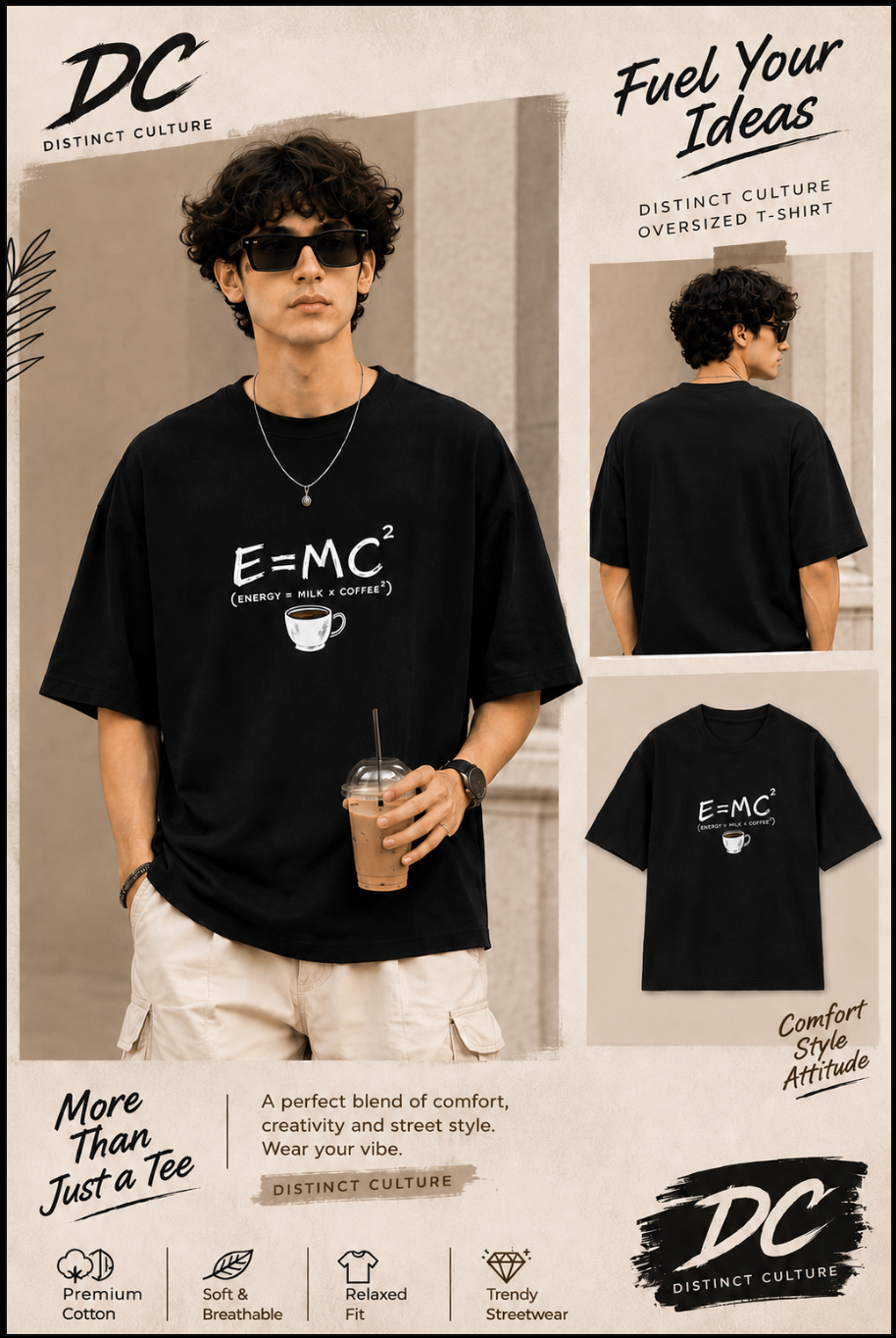 E=MC² | Unisex Classic Crew T-Shirt