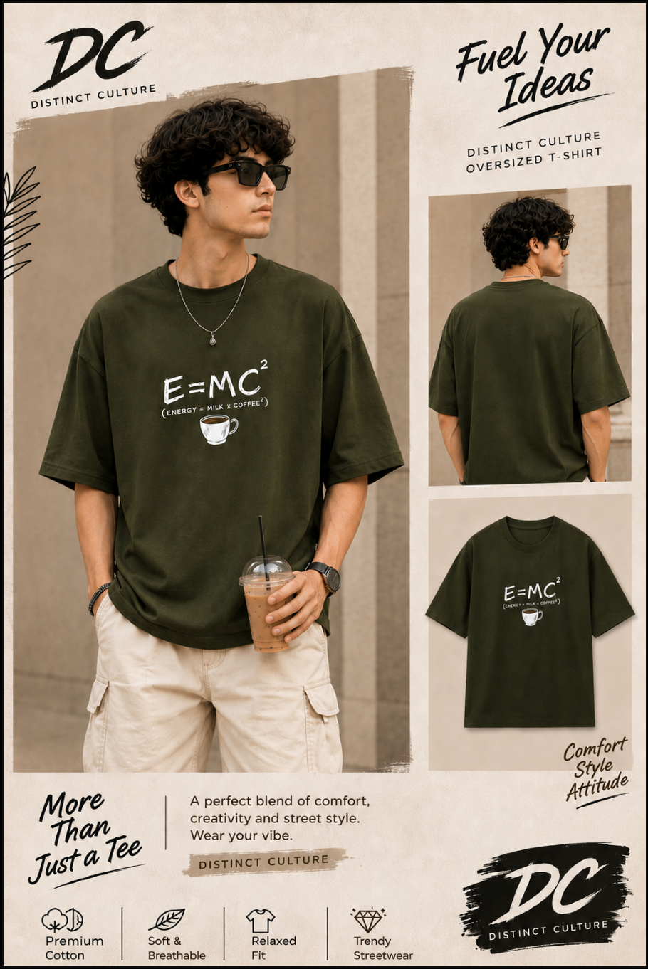 E=MC² | Unisex Classic Crew T-Shirt